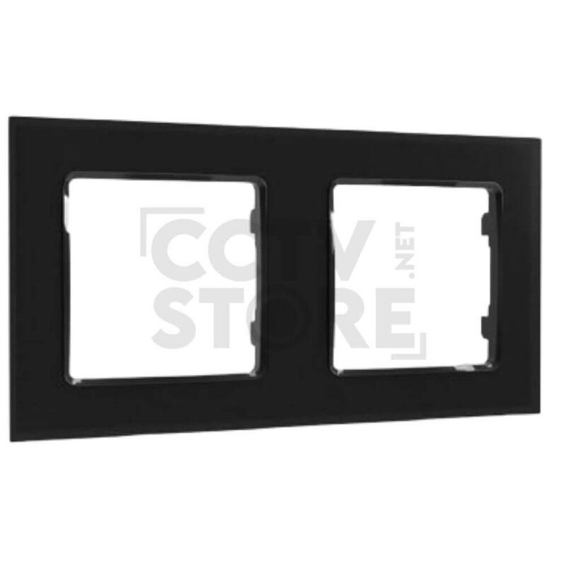 Умните ключове Shelly Wall Frame 2-Black
