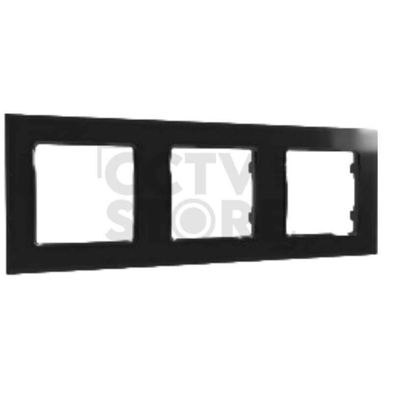 Умните ключове Shelly Wall Frame 3-Black