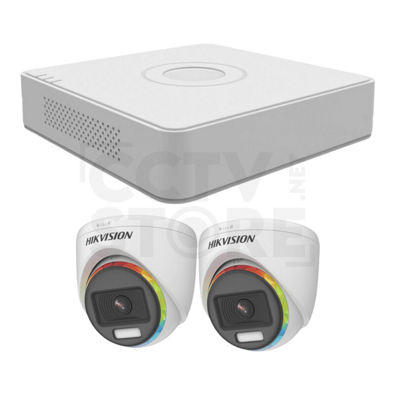 Комплект за видеонаблюдение ColorVu с 2 HD камери 2HDCV-2MP-SET