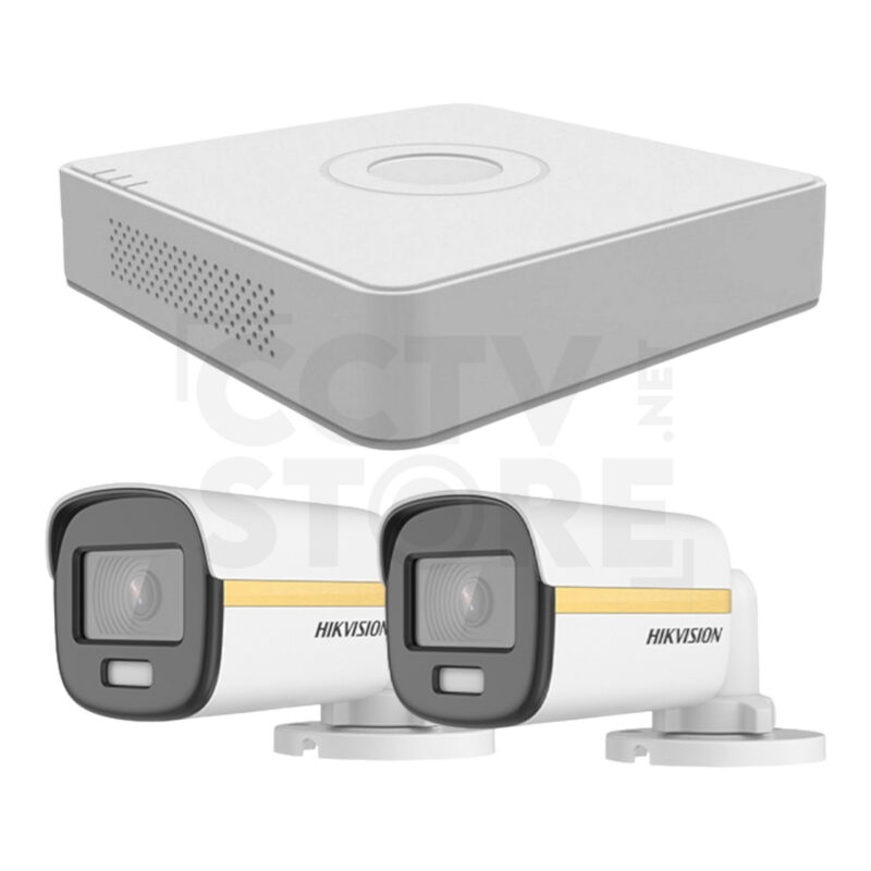 Комплект за видеонаблюдение ColorVu с 2 HD камери 2HDCV2-2MP-SET