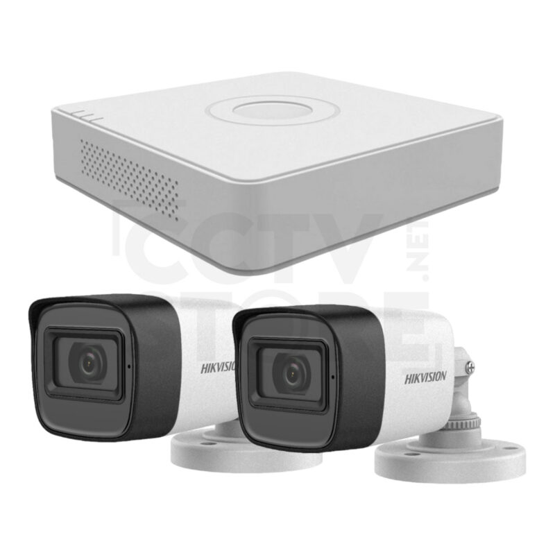 Комплект за видеонаблюдение 2 HD камери 2HDV1-2MP-SET