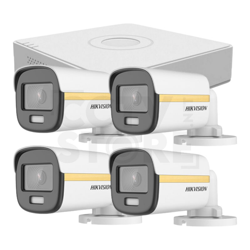Комплект за видеонаблюдение ColorVu с 4 HD камери 4HDCV2-2MP-SET