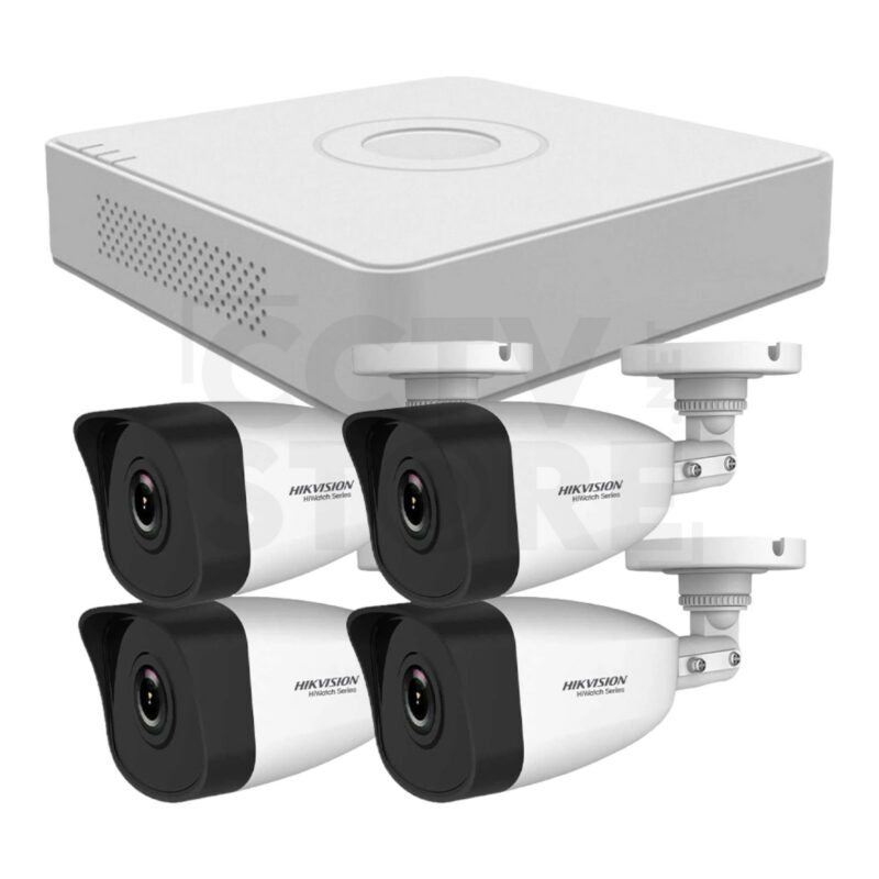 Комплект за видеонаблюдение с 4 IP камери 4IP-2MP-SET4