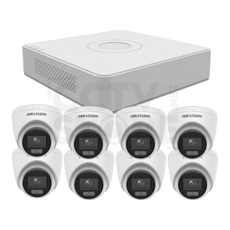 Комплект за видеонаблюдение ColorVu с 8 IP камери 8IP-2MP-SET