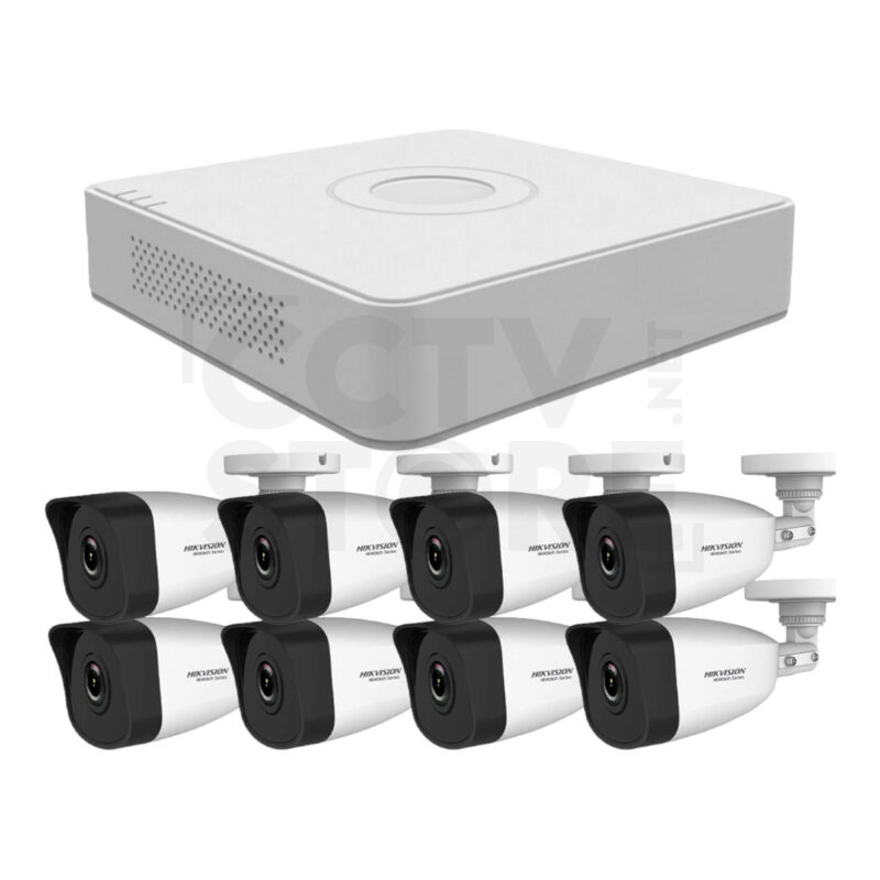 Комплект за видеонаблюдение с 8 IP камери 8IP-2MP-SET4