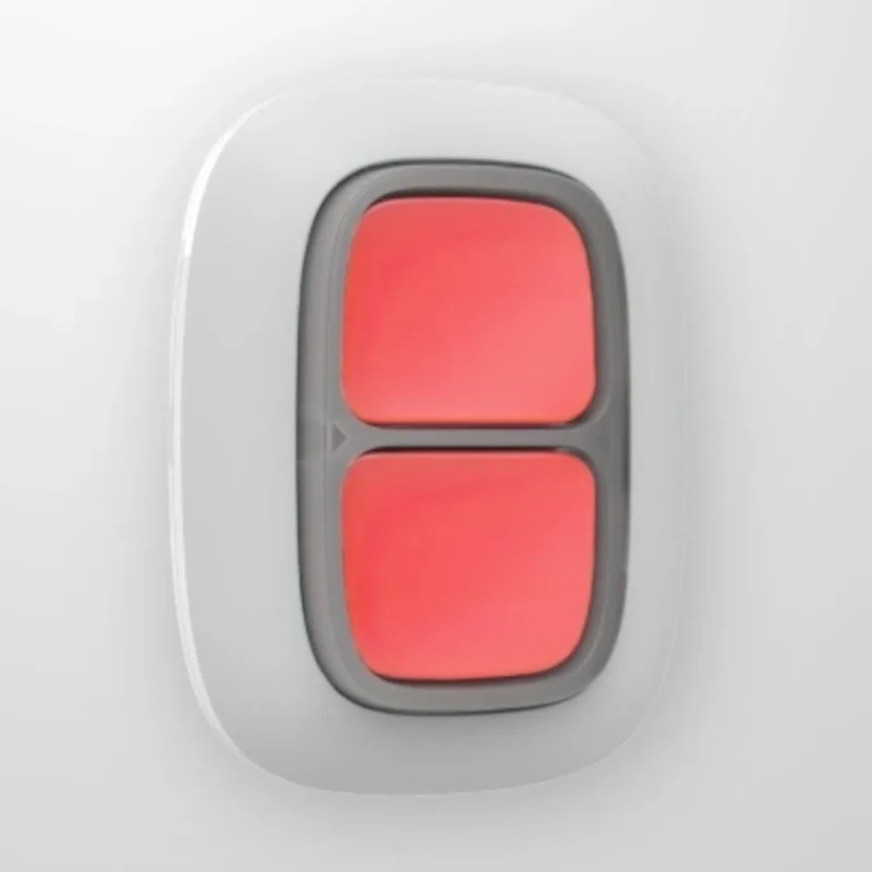 Безжичен паник бутон AJAX DoubleButton 23003.79.WH1