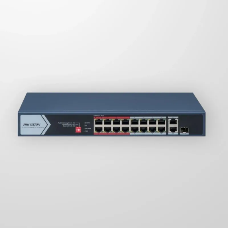 Комутатор Hikvision DS-3E0318P-E/M(C)