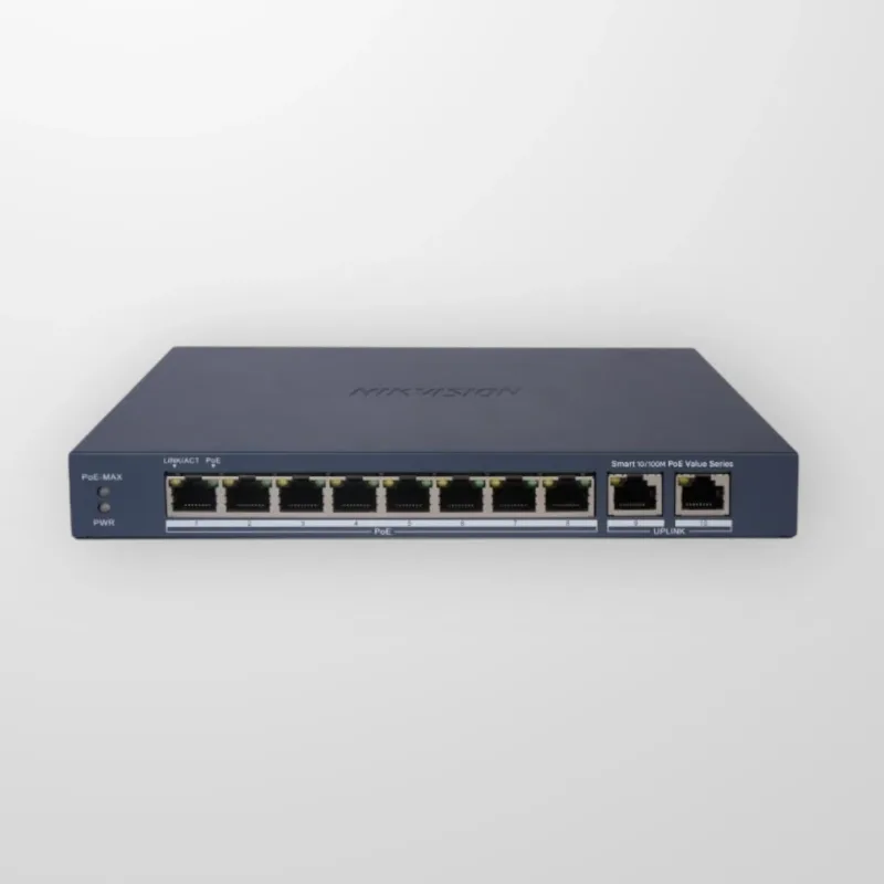 Комутатор Hikvision DS-3E1310P-EI/M