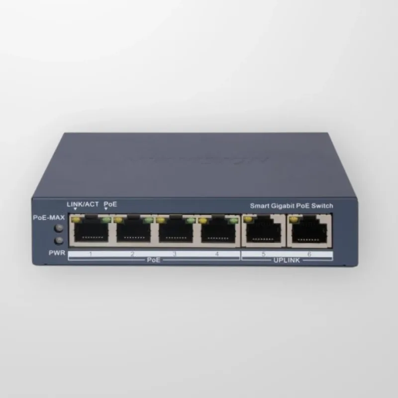 Комутатор Hikvision DS-3E1506P-EI