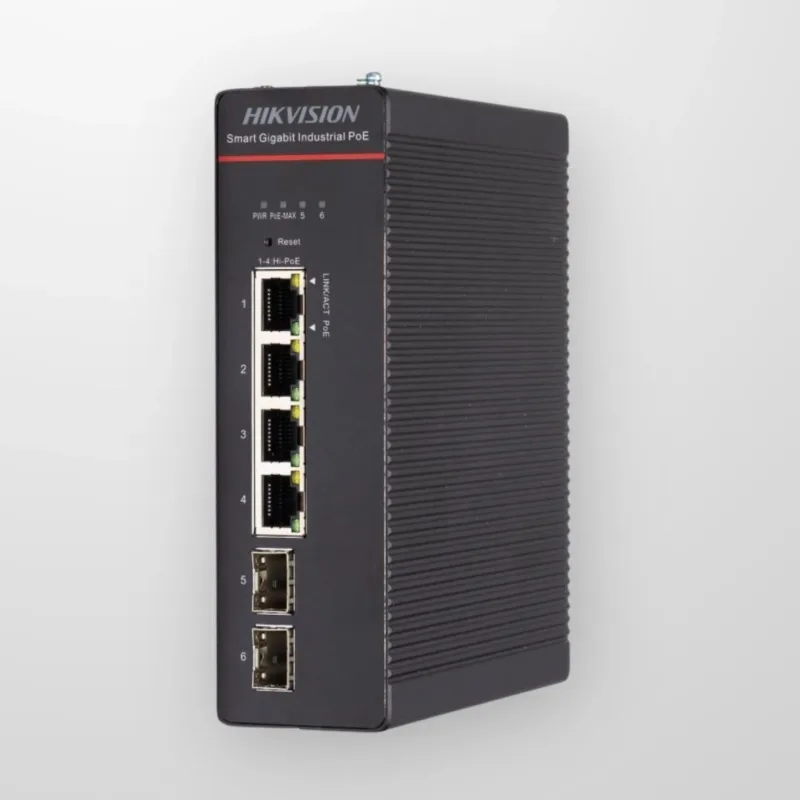 Комутатор Hikvision DS-3T1506HP-SI- 4P2F/No Power unit