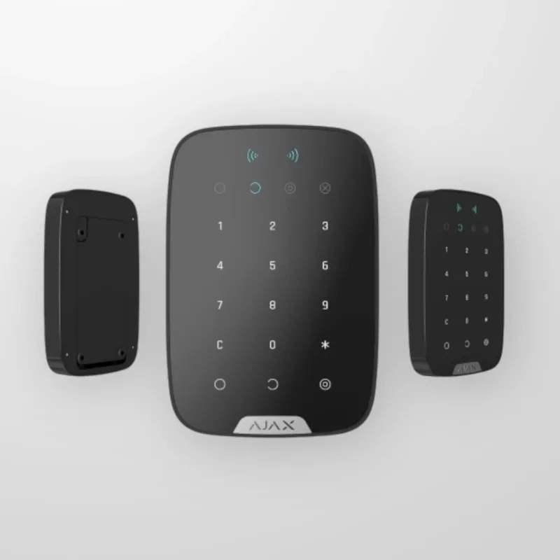 Сензорна клавиатура AJAX KeyPad Plus 26077.83.BL