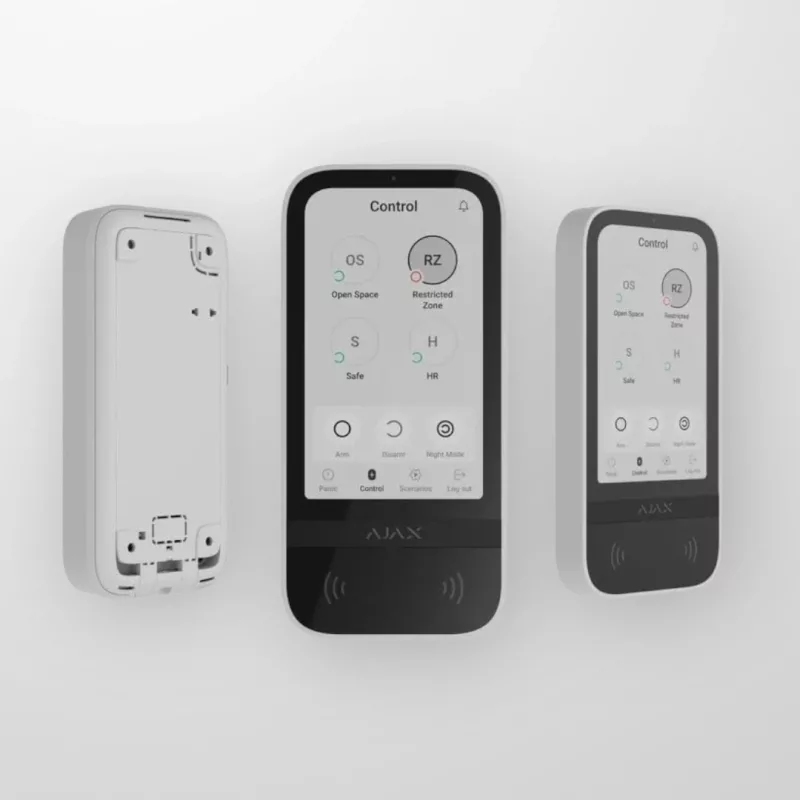 Безжична клавиатура AJAX KeyPad Touchscreen 58455.148.WH1