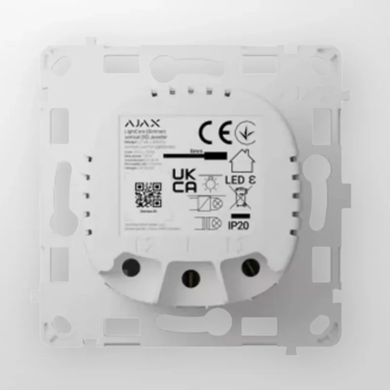 Безжичен интелигентен електрически ключ AJAX LightCore Dimmer 91248.255.WH1