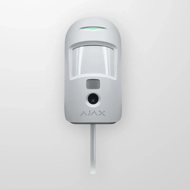 Жичен PIR детектор за движение AJAX MotionCam PhOD 53772.169.WH1