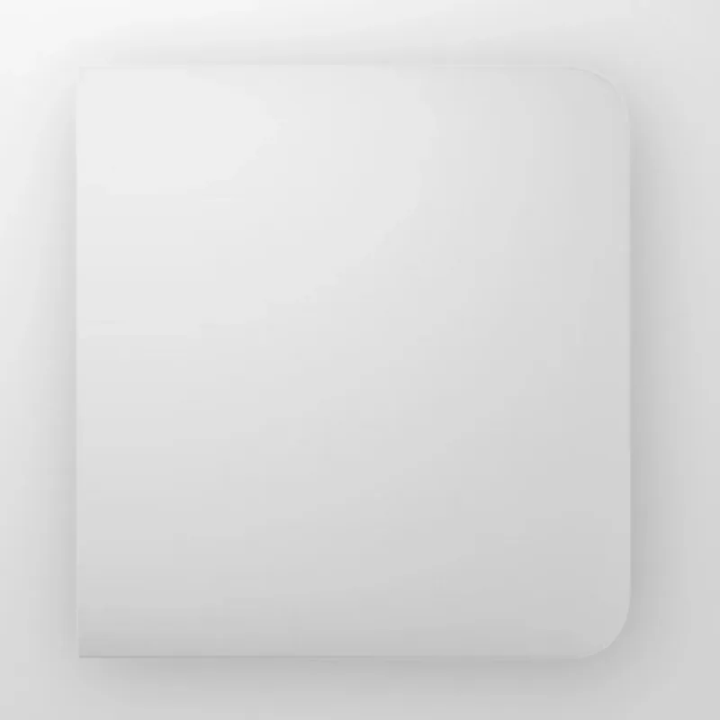 Лицев панел AJAX SideButton 1-gang/2-way 45122.143.WH