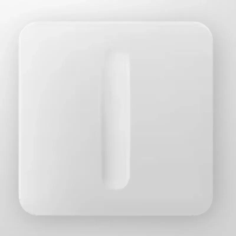 Лицев панел AJAX SoloButton Dimmer 91254.257.WH1