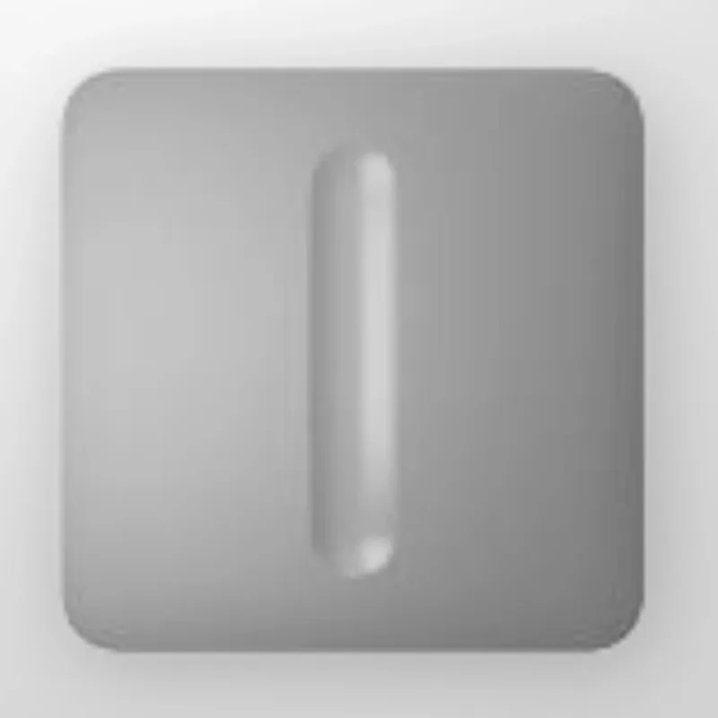 Лицев панел AJAX SoloButton Dimmer 98608.257.FG1