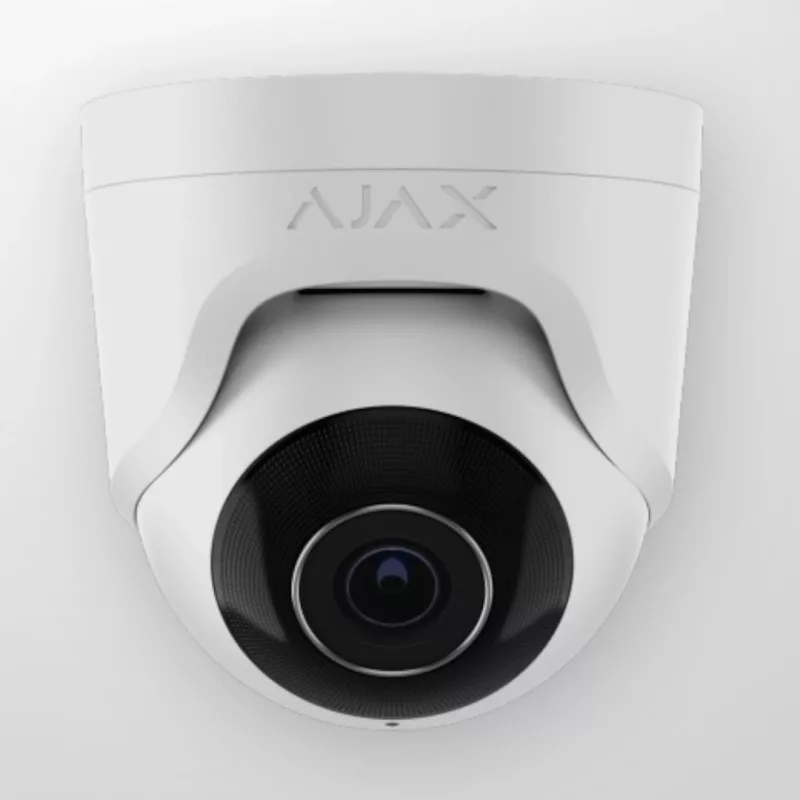 Мегапикселова куполна IP камера AJAX TurretCam 64927.197.WH1