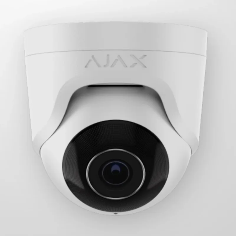 Мегапикселова куполна IP камера AJAX TurretCam 64929.197.WH1